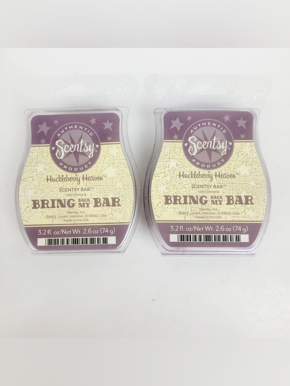 Scentsy Huckleberry Heaven Scentsy Bar - Purple